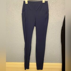 Navy Blue Athletic Leggings